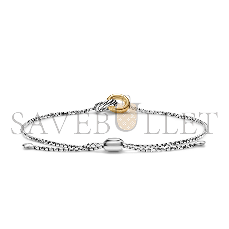 Dau1d Yvrm*n PETITE CABLE LINKED BRACELET B18193
